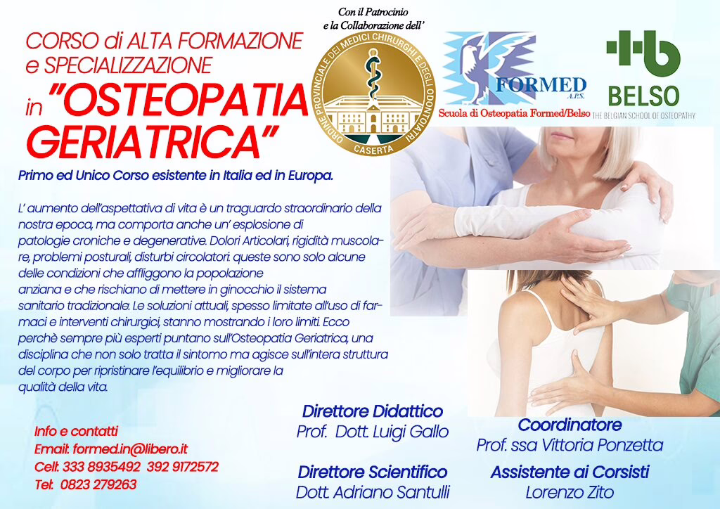 osteopatia geriatrica Fronte